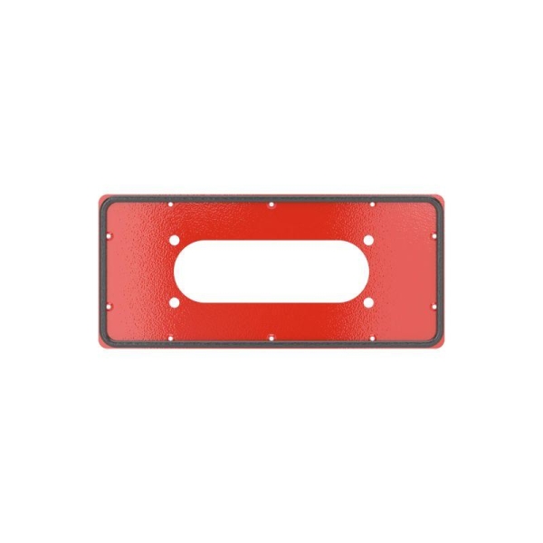 Фланец для монтажа кабельного ввода FL21 для корпусов ST тип 3 343х153мм красн. RAL3020 DKC R5FPST01-RAL3020