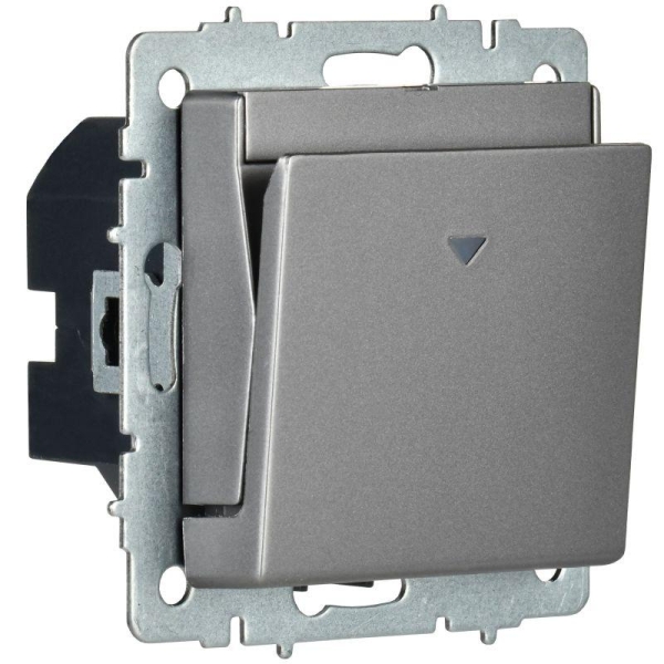 Выключатель карточный BRITE 30А ВС10-1-8-БрС механизм сталь IEK BR-V11-0-10-K46