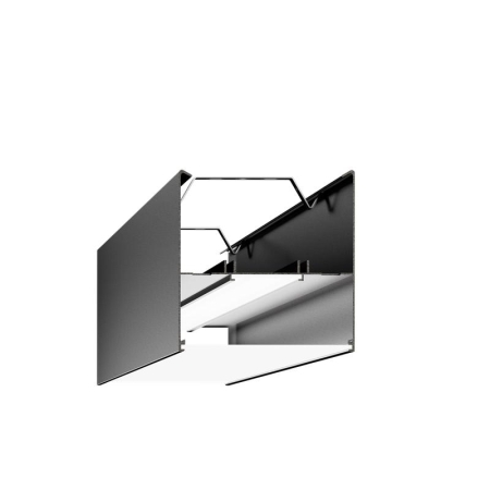 Светильник светодиодный ДПО/ДСО TS 02 S 48 OP 840 L1500 EL BK 1500х60х60 мм 40Вт 4000К IP20 подвесной линейный с БАП 3ч в компл. с тросом 3м черн. Русский Свет 11050224516