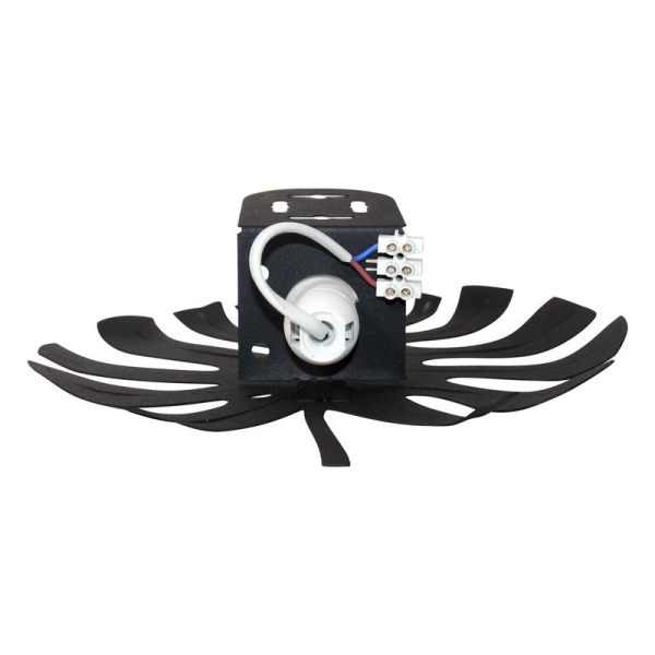 Светильник "Монстера" 512 330х275 НББ 01-60-174 Е14 (ИМ) настенный черн.муар Элетех 1005405135