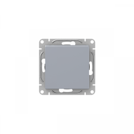 Выключатель проходной 1-кл. СП Эпика механизм алюм. EKF UP1-SWA-11