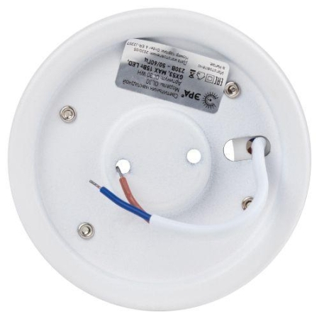 Светильник OL30 WH GX53 настенно-потолочный спот бел. Эра Б0056359
