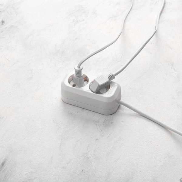 Удлинитель 2х1.5м с заземл. 3х0.75 бел. PROCONNECT 13-4202