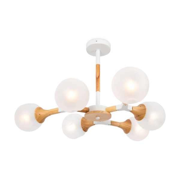 Светильник Amy 60Вт E27х6 IP20 потолочн. Freya FR5105CL-06W