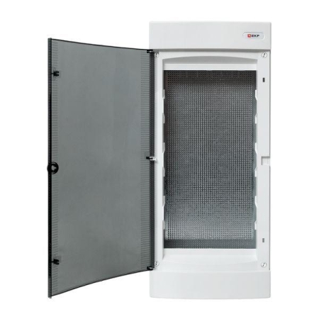 Щит слаботочный навесной Unix 4 габарит IP41 прозр. дверь PROxima EKF ux-4m-n