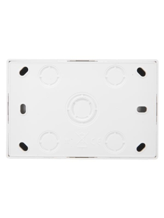 Розетка 2-м ОП LETO с заземл. закрытый корпус ПБТ бел. LEZARD 752-0200-127B