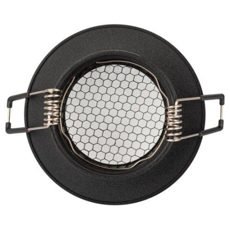 Светильник KL109 MR16 GU5.3 встраив. алюм. BK черн. матов. ЭРА Б0061826