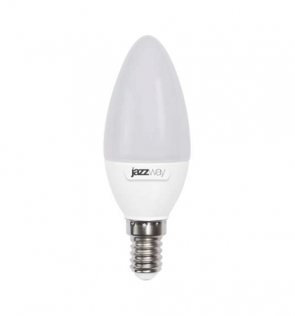 Лампа светодиодная PLED-SP 7Вт C37 свеча 5000К холод. бел. E14 560лм 230В JazzWay 1027832-2