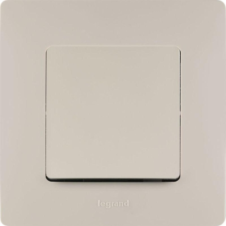 Переключатель 1-кл. СП Etika 10А IP20 250В 10AX безвинтов. зажимы механизм сл. кость IEK 672305