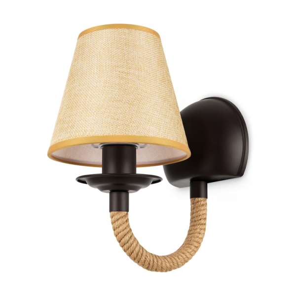 Светильник Corda 60Вт E14х1 IP20 бра настен. Freya FR4402-WL-01-BL