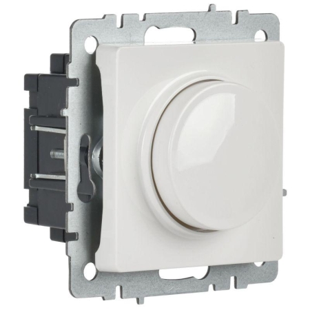 Светорегулятор СП BRITE пов-наж. 600Вт СС10-1-0-БрБ механизм бел. IEK BR-D20-0600-K01