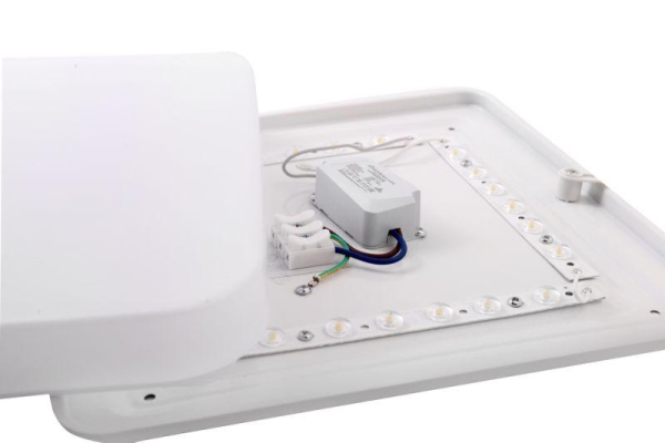 Светильник светодиодный LBS-8318 18Вт 6500К квадрат настенно-потолочный Ultraflash 15152