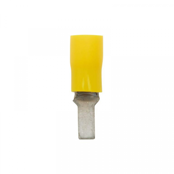 Наконечник изол. штыревой плоский 2.5-6кв.мм А=3.9мм В=9мм желт. (уп.50шт) DKC 2C11CP