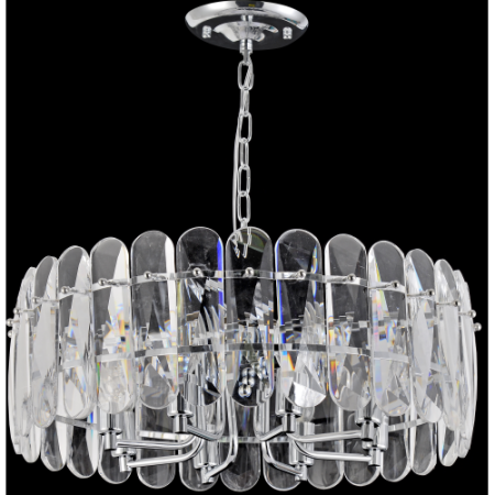 Люстра Jade 1045-308 8хЕ14 40Вт хрусталь Rivoli Б0061212