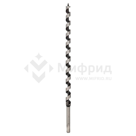 Сверло винтовое по дереву 18х460мм (шестигранный хвостовик) Kranz KR-91-0710