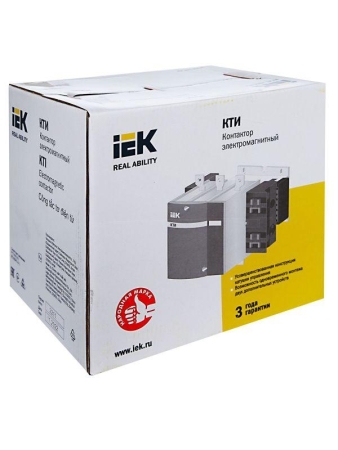 Контактор КТИ-5115 115А 400В/АС3 KARAT IEK KKT50-115-400-10
