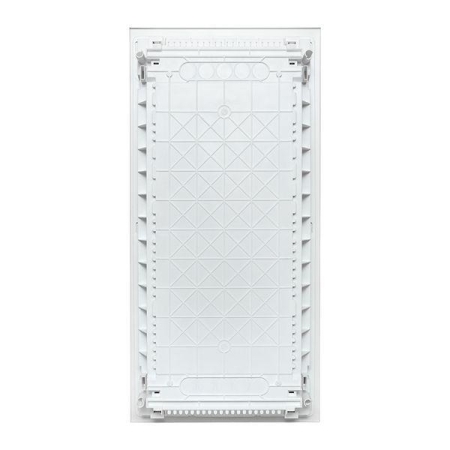 Щит комбинированный встраив. Nova 2 DIN-рейки + 2 монтаж. платы 4 габарит IP41 с метал. перфорированной дверью EKF nv-cb-pmd-2+2