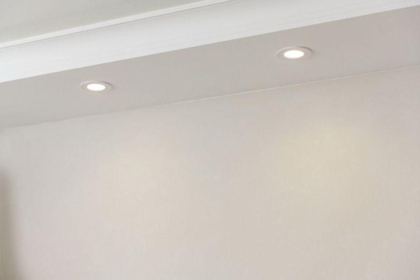 Светильник 4104 встраиваемый MR16 круг пласт. бел. IEK LT-UVB0-4104-GU05-1-K01