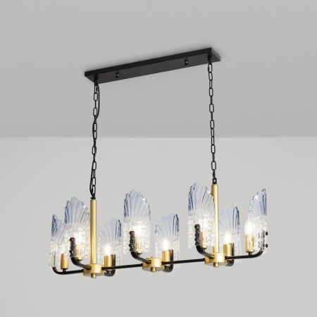 Светильник Ollie 8х40Вт E14 IP20 подвесной Freya FR5525PL-08GB