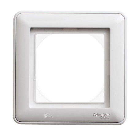 Рамка 1-м W59 Aqua IP44 бел. SE KD-1B-18