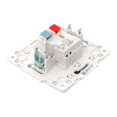 Кнопка нажимная СП Стокгольм 10А механизм бел. EKF EYV10-221-10