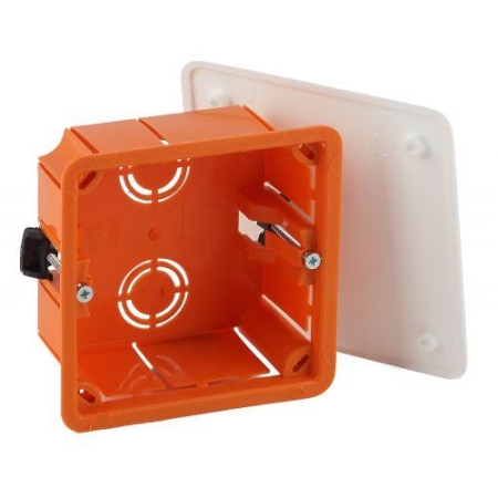 Коробка распаячная KRP 120х92х45мм для полых стен саморез. пласт. лапки крышка IP20 Эра Б0047262