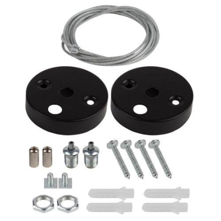 Крепление подвесное для линейных светильников SML-1-A-SUSPENSION-B для моделей SML черн. 1.5м Эра Б0061023