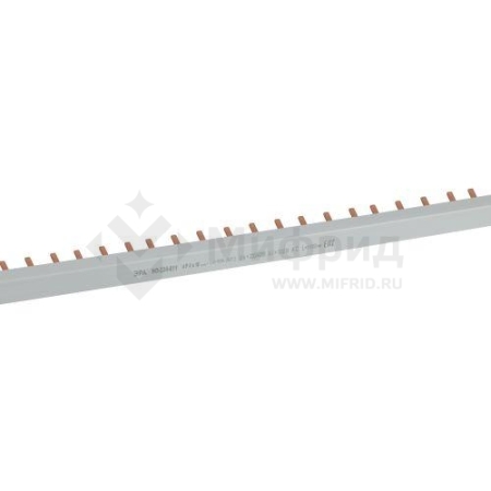 Шина соединительная PIN (штырь) 4п 63А 1.1м 56мод. Эра Б0067404