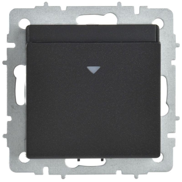 Выключатель карточный BRITE 30А ВС10-1-8-БрЧ механизм черн. IEK BR-V11-0-10-K02
