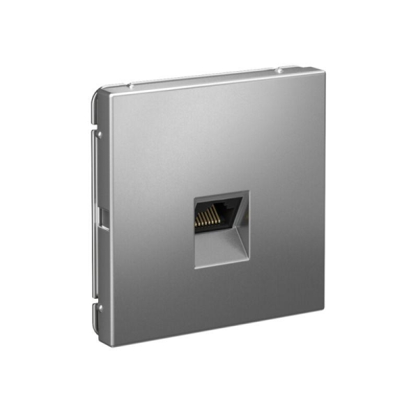 Розетка компьютерная ArtGallery RJ45 кат.5E механизм сталь SE GAL000983