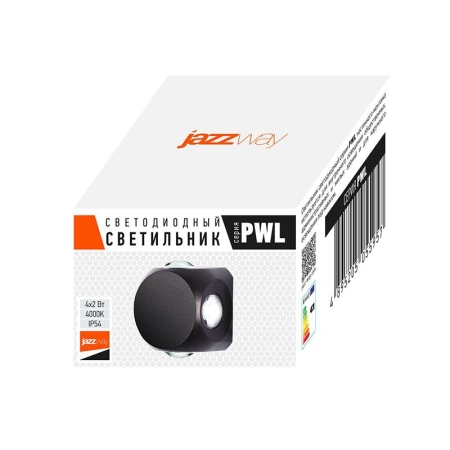 Светильник светодиодный PWL-07575/80D 4х2Вт 4000К BL IP54 архитектурный ландшафтный Pro JazzWay 5055957