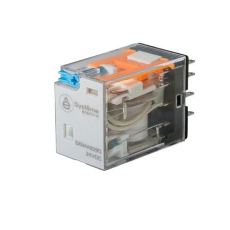 Реле 6А 4CO 24В DC тест кнопка LED SE SXM4AB2BD