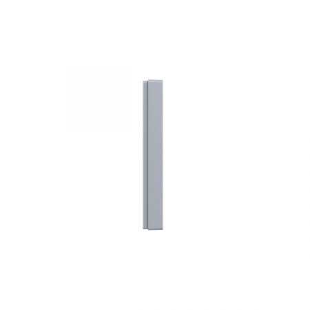 Рамка 1-м Эпика пластик алюм. EKF UP1-FPA-01