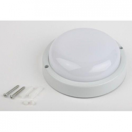 Светильник светодиодный SPB-201-2-65К-015 IP65 15Вт 1425лм 6500К с оптико-акуст. датчиком движения ЖКХ ЭРА Б0047639