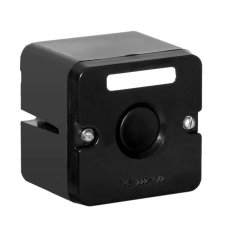 Пост кнопочный ПКЕ-222/1 кнопка "Пуск" черн. Электродеталь ПКЕ-222/1.1Ч