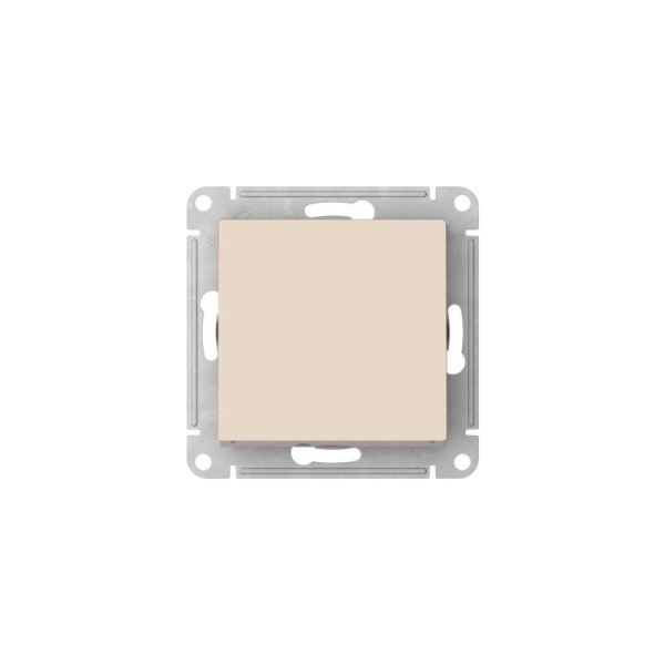 Выключатель 1-кл. AtlasDesign (сх. 1) 10AX быстрозажим. клем. механизм беж. SE ATN000211S