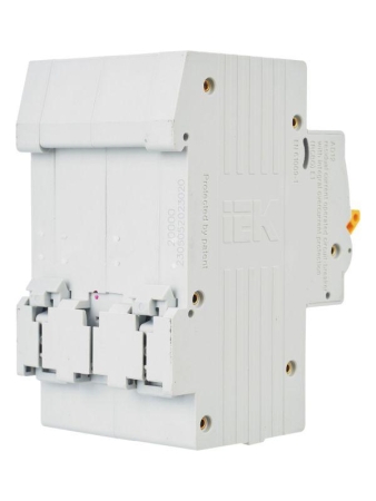 Выключатель автоматический дифференциального тока 2п C 20А 30мА тип AC 4.5кА АД-12 KARAT IEK MAD10-2-020-C-030