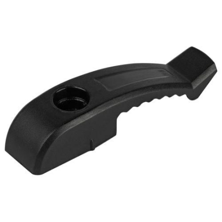 Держатель кабеля DKO-68-B-MP односторонний прямой монтаж 68мм черн. (уп.20шт) Эра Б0062038