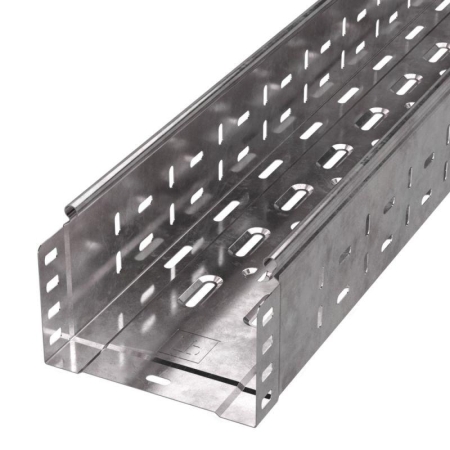 Лоток перфорированный 150х100 L3000 1мм Стандарт (уп.6м) Промрукав PR16.2299