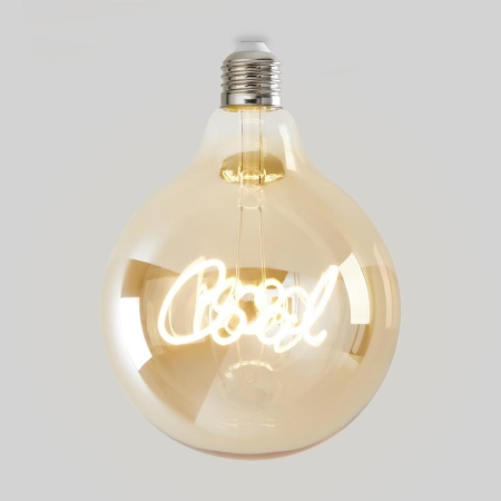 Лампа светодиодная филаментная Loft 271 G125 4Вт 2500К E27 Voltega 8554