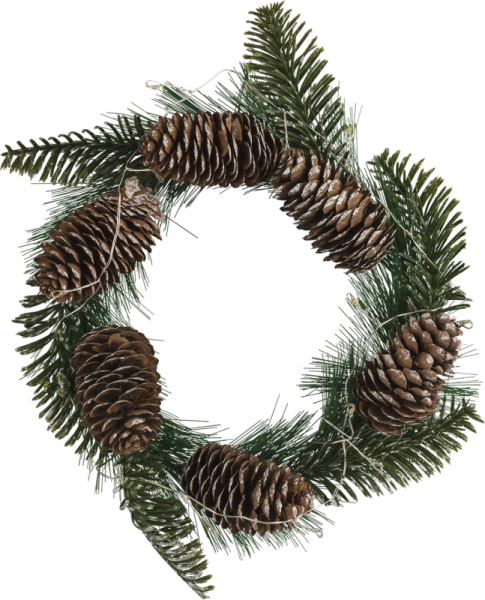 Гирлянда светодиодная "Венок шишки" 95 036 NGF-D041-02 WW Navigator 95036