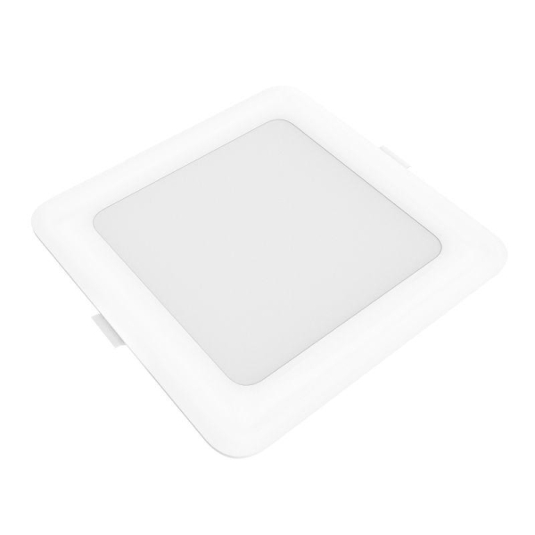 Светильник светодиодный Elementary Downlight 13Вт 4000К 1100лм 170-260В IP20 145х26 квадрат монтаж бел. GAUSS 998420212