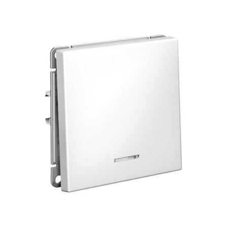 Выключатель 1-кл. ArtGallery (сх. 1а) 10AX с подсветкой механизм бел. SE GAL000113