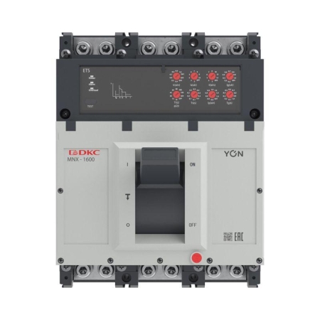 Выключатель автоматический 3P 1600А 70кА pro MNX1600L при AC415V расцепитель ETS YON MNX1600L3PETS1600