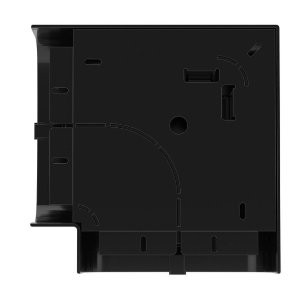 Угол плоский 90х50мм черн. DKC 09503A