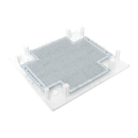 Щит слаботочный навесной Unix 2 габарит IP41 бел. дверь увеличенный PROxima EKF ux-2m-nw-xl