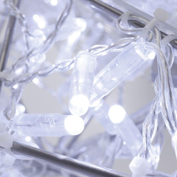 Фигура светодиодная "Звезда" 100см 200LED бел. 12Вт IP65 с трубой и подвесом Neon-Night 514-275