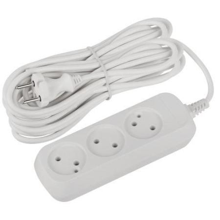 Удлинитель 3х7м без заземл. ПВС 2х1 UDL-10-370 Greenline Эра Б0065031