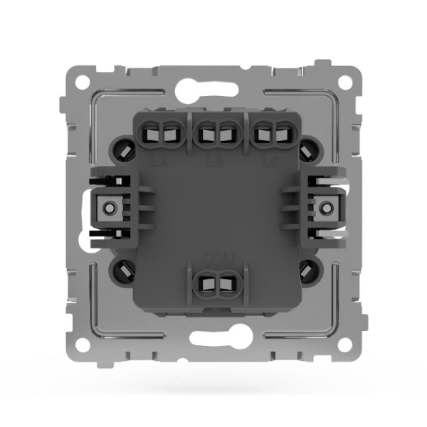 Выключатель 3-кл. СП Pixel 10А IP20 механизм беж. TOKOV ELECTRIC TKE-PX-V3-C02