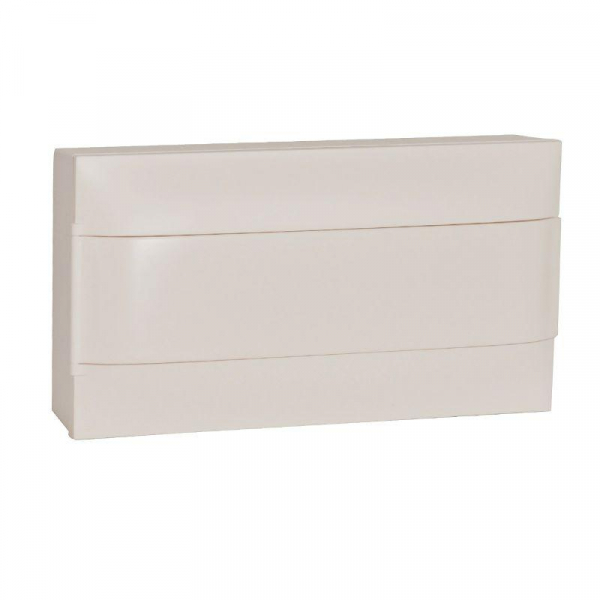 Щиток пластиковый навесной Practibox S 1х18 бел. дверь Leg 137606